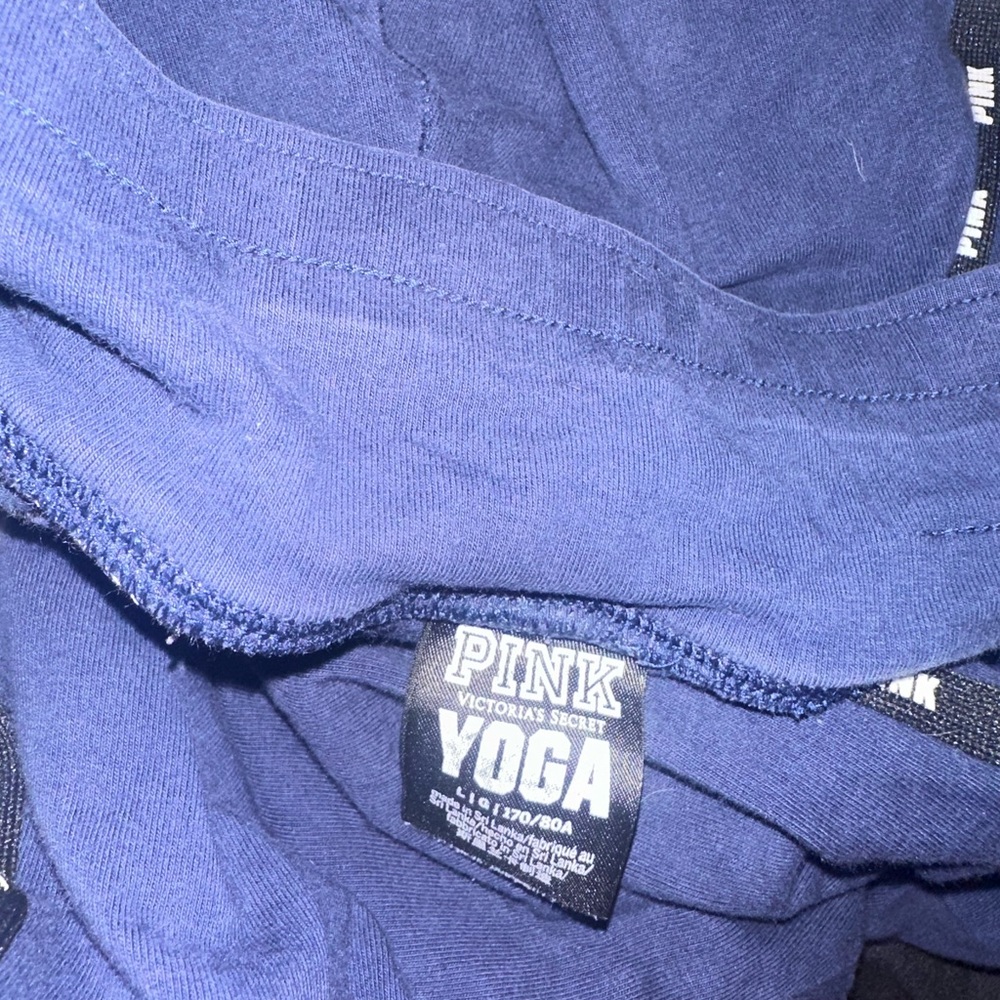 Pink VS yoga pants